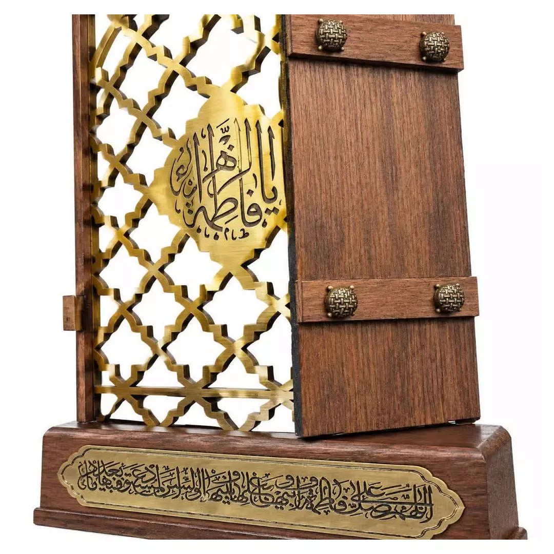 تندیس طرح درب خانه حضرت فاطمه سلام الله علیهاجدید
