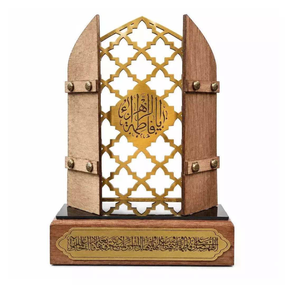 تندیس طرح درب خانه حضرت فاطمه سلام الله علیهاجدید