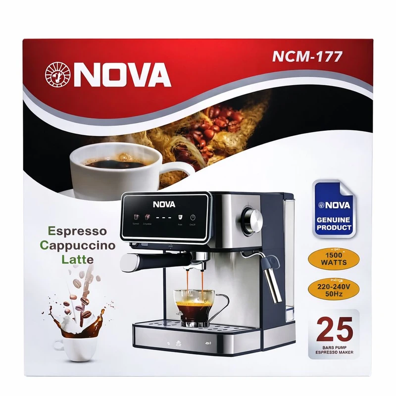 اسپرسو ساز 1700 میلیلیتر نوا مدل NCM-177جدید