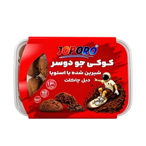 کوکی جو دوسر دبل چاکلت پروتئینه جوپرو 350 گرمی