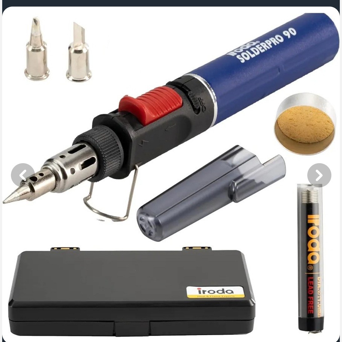 کیت هویه گازی حرفهای IRODA SolderPro جدید