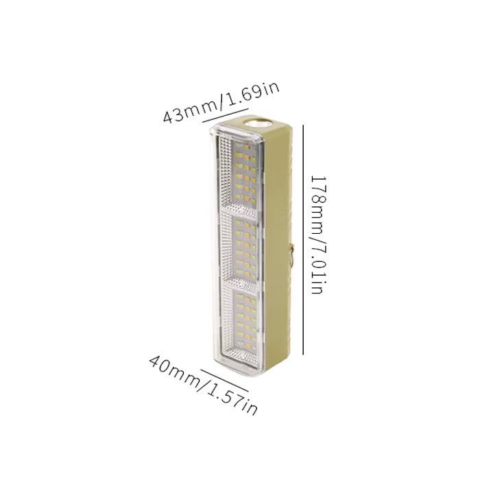 چراغ آویز چادر مدل SO700 با پنل خورشیدی و 72 LED پرنورجدید