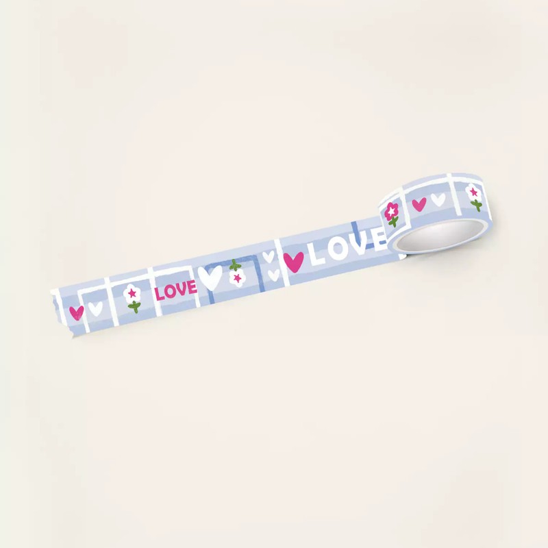 چسب نواری مریخ مدل واشی friendship frame عرض 2 سانتی متر
