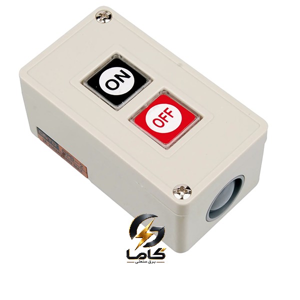 جعبه شستی فرمان دو خانه روکار مدل CNTD CPB-2جدید