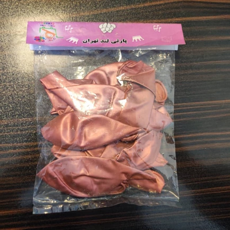 بادکنک پارتی لند تهران مدل کروم کد 5002 بسته ده عددی