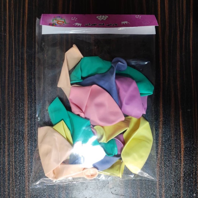 بادکنک پارتی لند تهران مدل پاستیلی کد pastel27 بسته 10 عددی