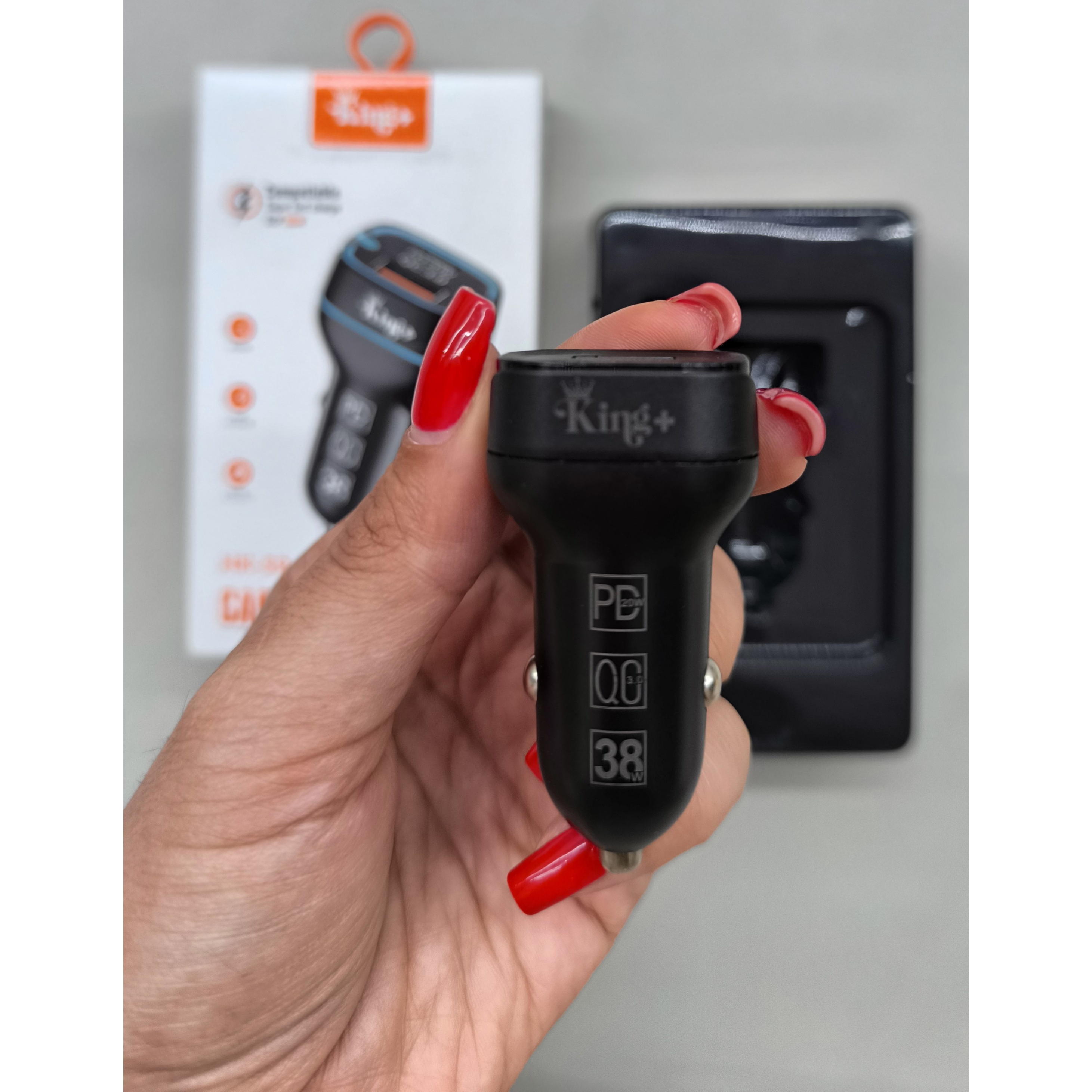 شارژر فندکی کینگ مدل HK-59