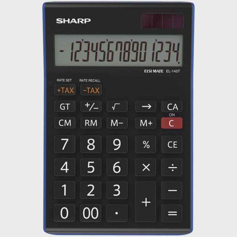 ماشین حساب Sharp EL-145T-BLجدید