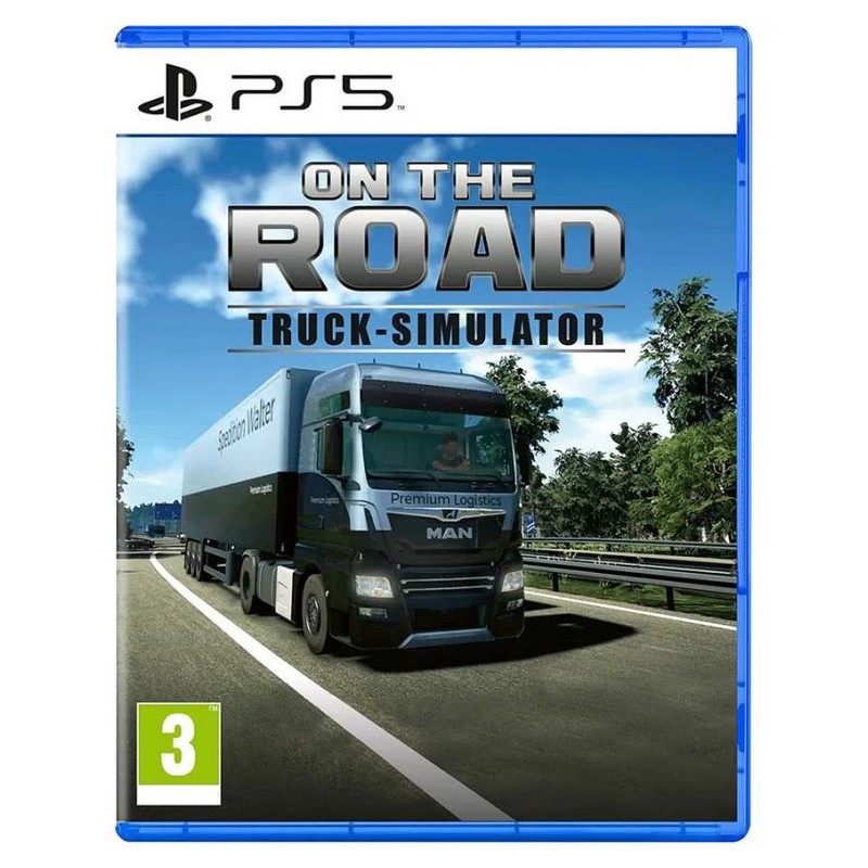 بازی On The Road Truck Simulator نسخه دیسک بلوری مخصوص PS5 اصل