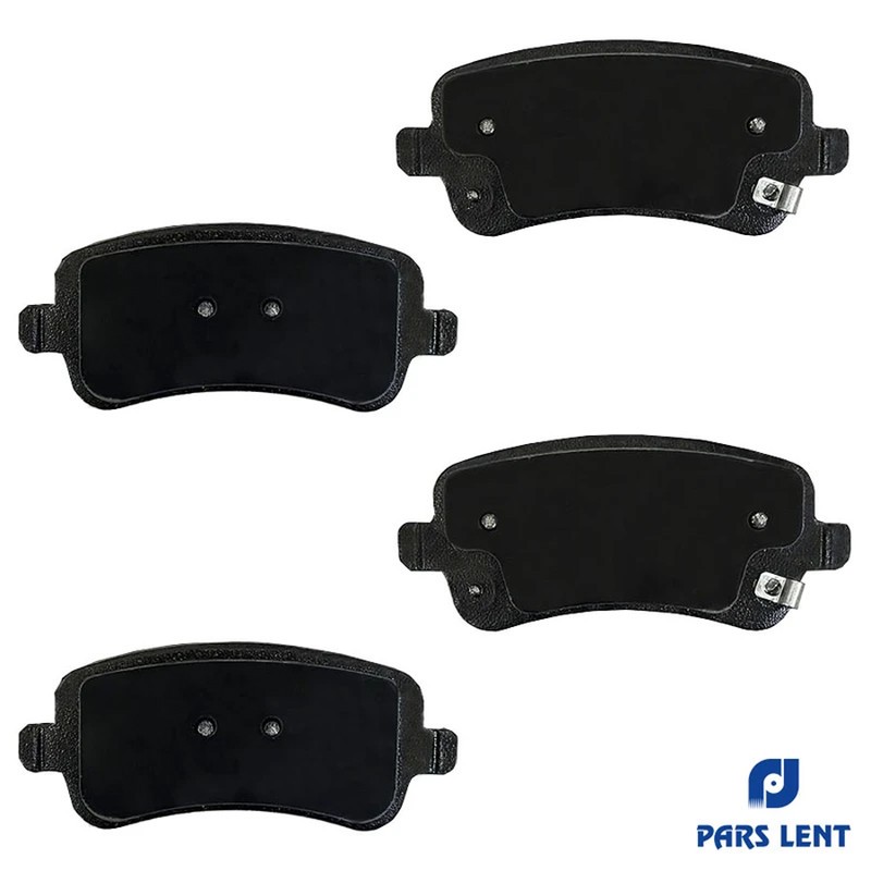 لنت ترمز دیسکی عقب خودرو لنت پارس کد 1-80210 دو جفت مناسب برای لوکانو L7جدید