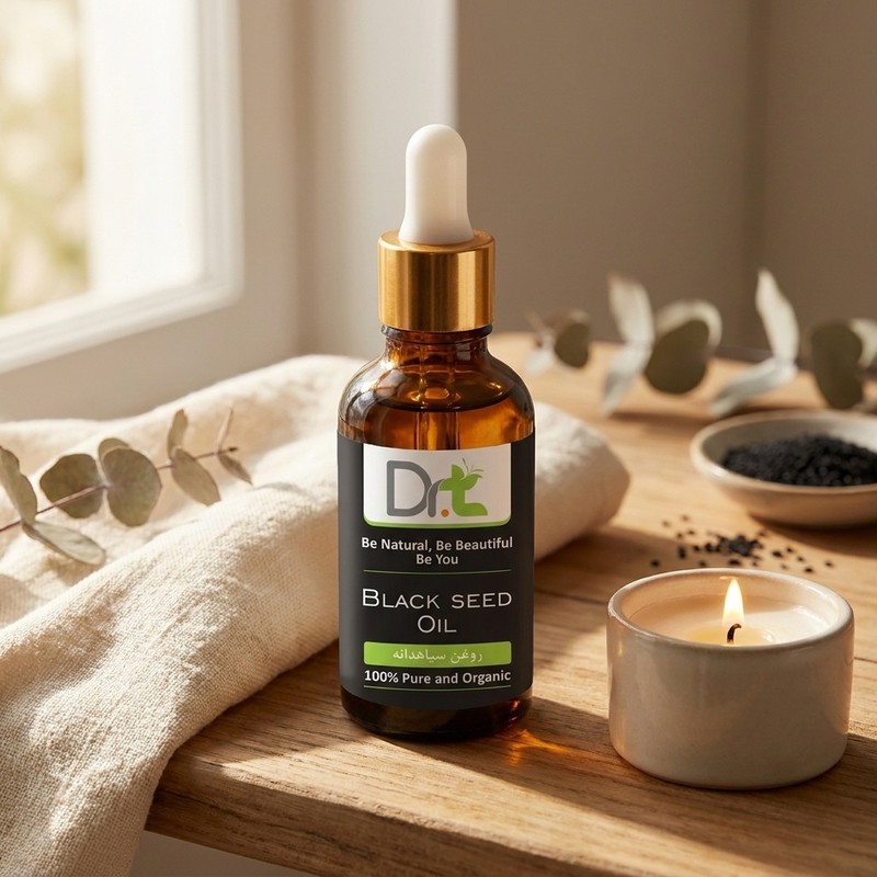 روغن مدل سیاهدانه بدن دکترتی حجم 50 میلی لیتر، نرم کننده طبیعی پوست، ضدالتهاب و آنتی اکسیدان، تقویت کننده مو، مناسب ک...جدید