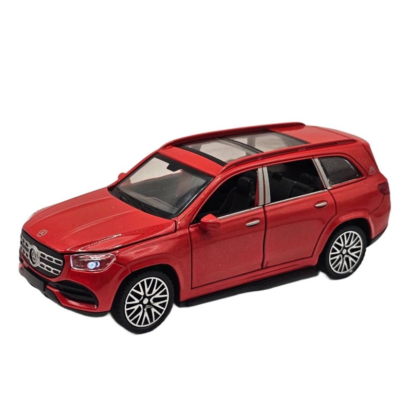 ماکت ماشین بازی ناب سل مدل مرسدس بنز میباخ شاسی بلند فلزی چراغدار موزیکال کد Metallic Mercedes Benz Maybach toy with ...جدید
