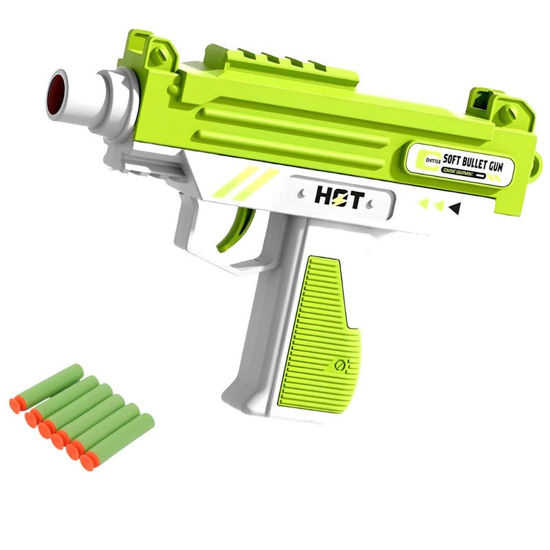 اسباب بازی ناب سل مدل کلت کد SOFT-SHOT GUN مناسب برای نوجوانانجدید