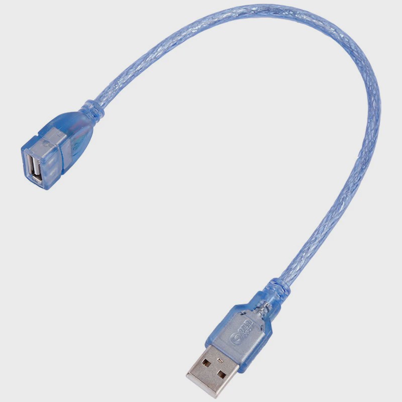 کابل کوتاه افزایش طول USB گلد اسکار Gold Oscar طول 30 سانتی متر شیلد دارجدید