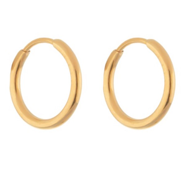 گوشواره طلا 18 عیار زنانه مدل dk458