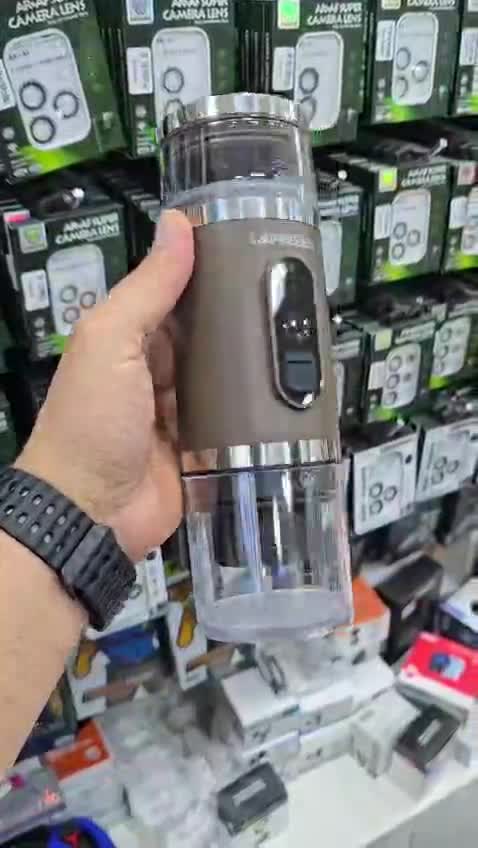 اسپرسوساز مسافرتی و شارژی (4 در 1) از برند LePresso