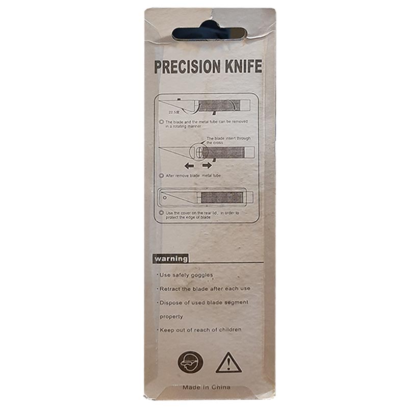 کاتر قلمی بدنه استیل Easy Grip مدل DK-001 مدل 1جدید
