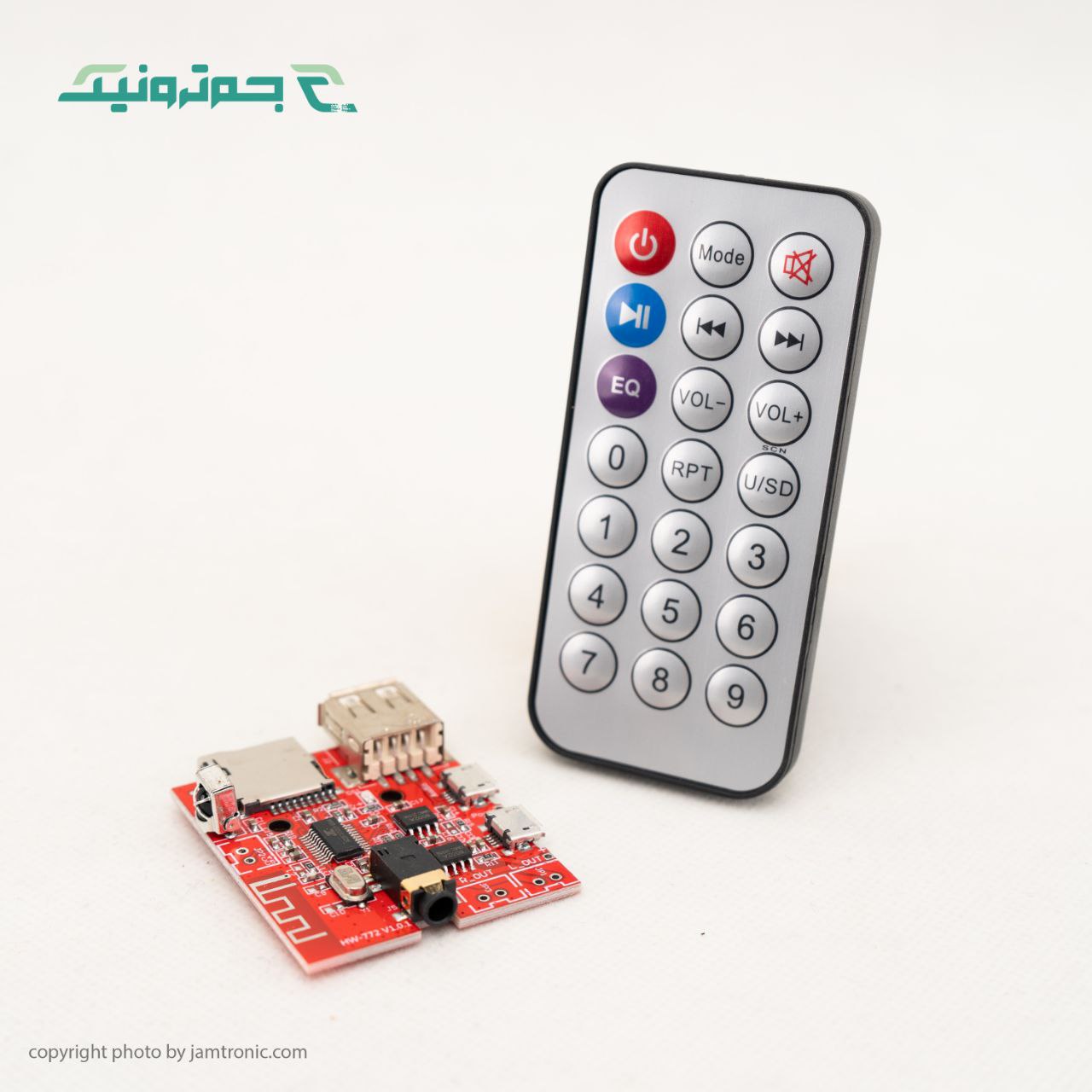ماژول بلوتوث صوتی با ریموت مدل HW-772 مدل 1جدید
