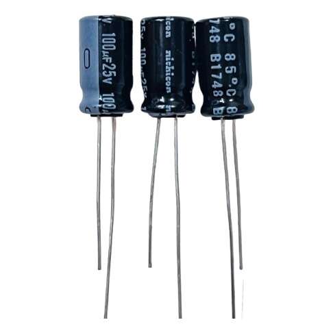 100UF25V مرغوب برند NICHICONجدید