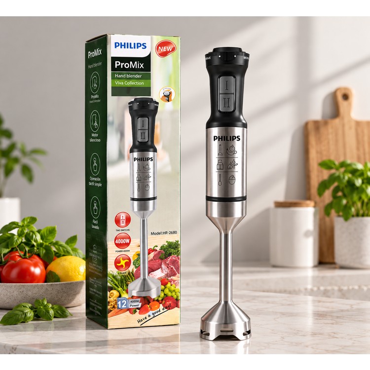 گوشتکوب برقی فیلیپس ProMix Viva Collection مدل HR-2680