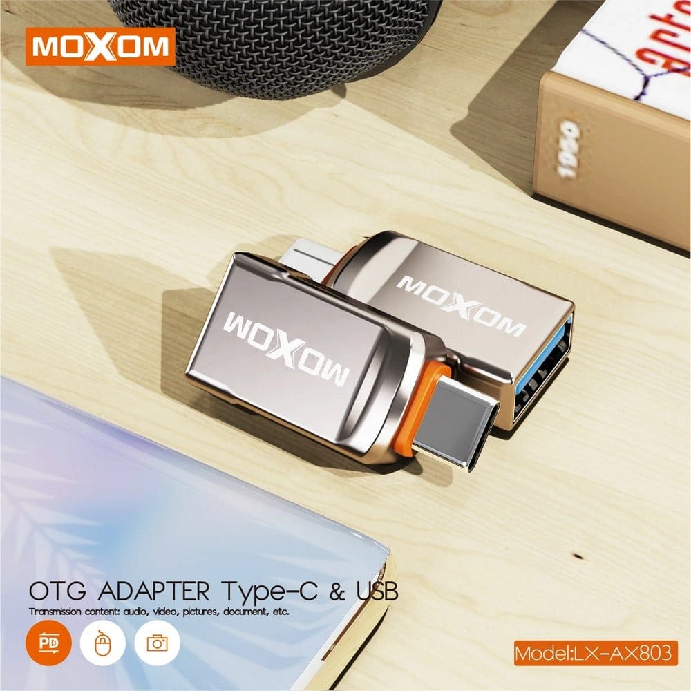 مبدل OTG USB-3 moxom LX-AX803