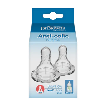 سرشیشه باریک 1 قطره تکی جعبه باز+0M دکتر براون DR BROWNS