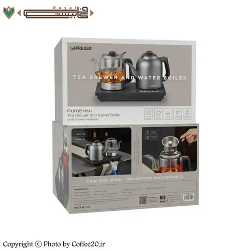 چای و قهوه ساز هوشمند با پنل تعاملی AuraBrew لپرسو LePresso AuraBrew - LPCFFAB0032GYجدید