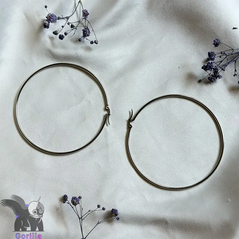 گوشواره حلقه ای سایز بزرگ