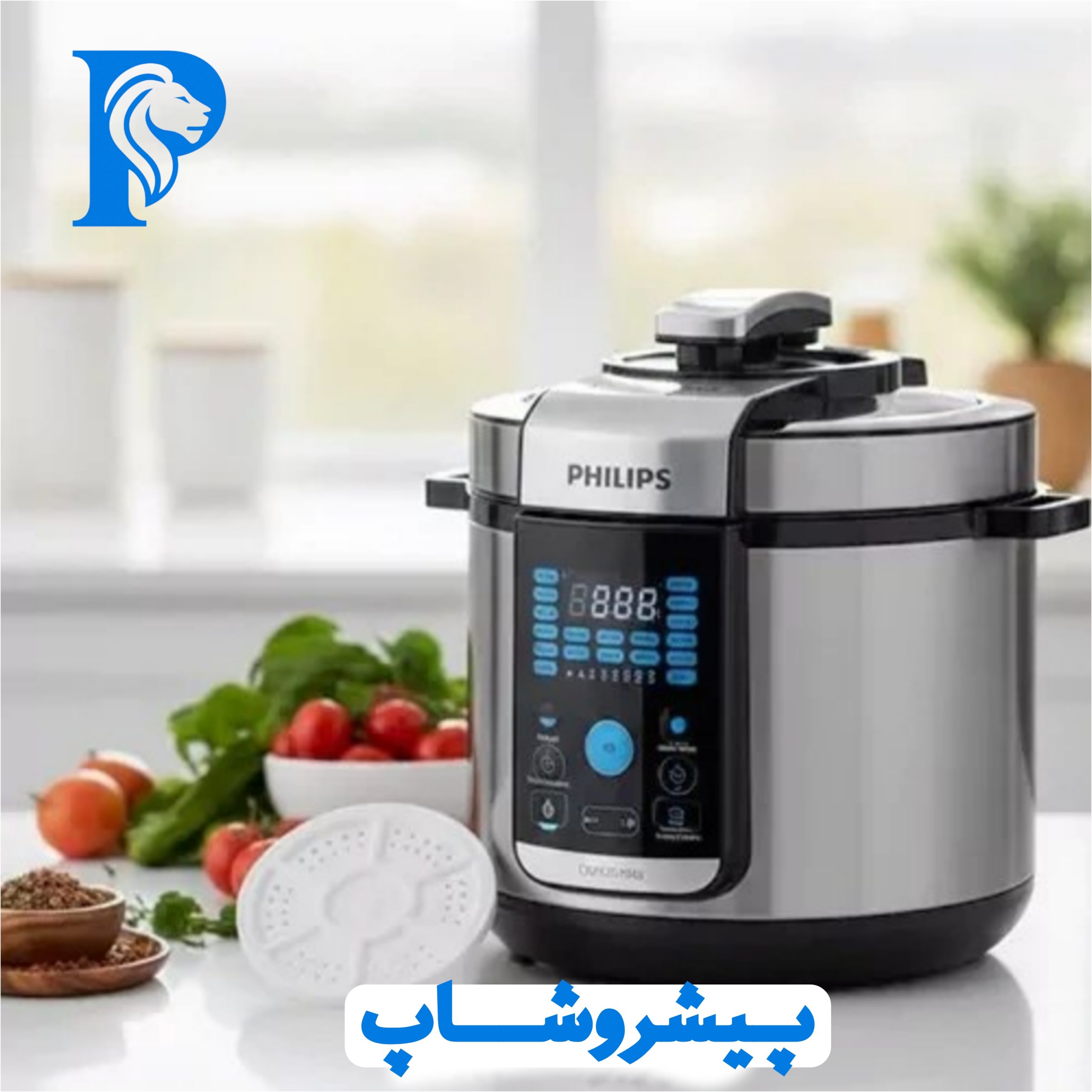 مولتی کوکر و زودپز برقی 30 کاره فیلیپس مدل PH-2025