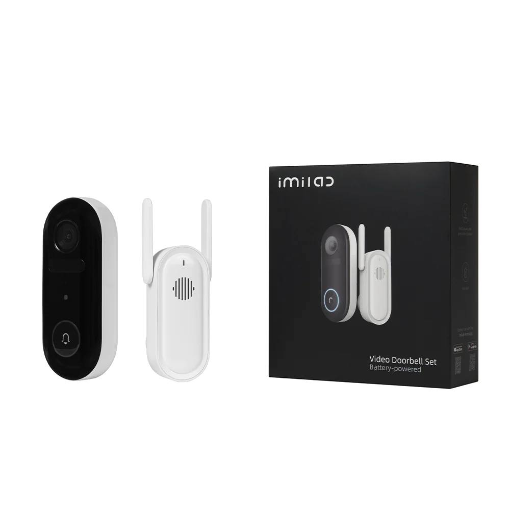 زنگ درب تصویری IMILAB Smart Wireless Video Doorbell J33A