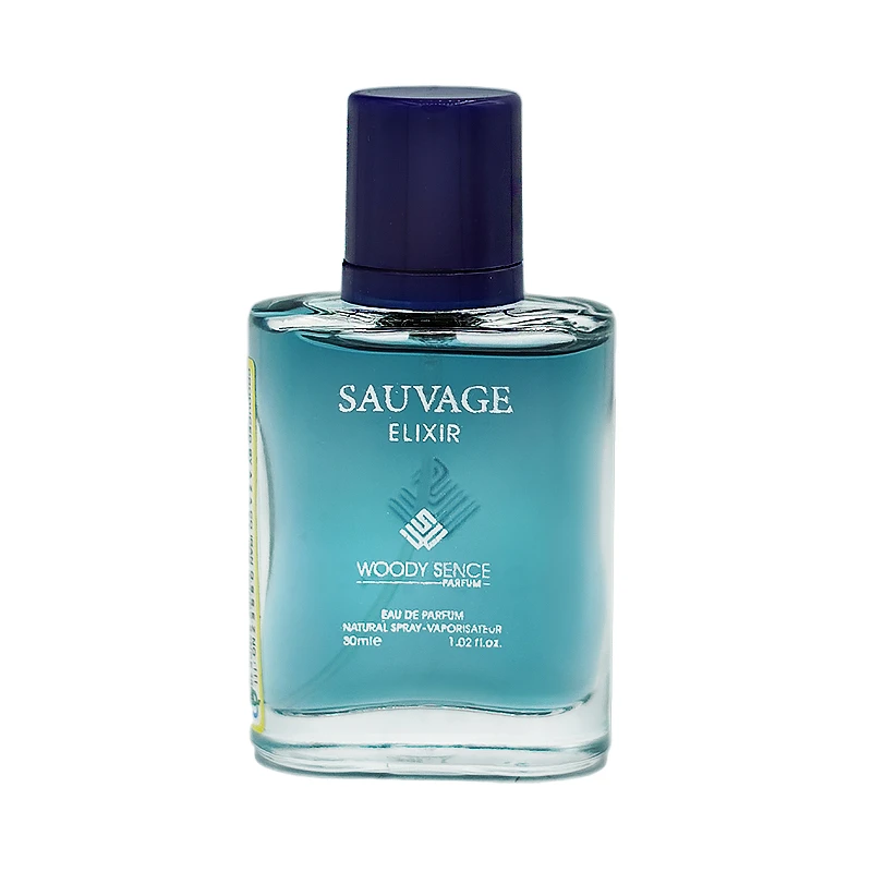 عطر جیبی مردانه وودی سنس مدل SAUVAGE ELIXIR حجم 30 میلی لیتر