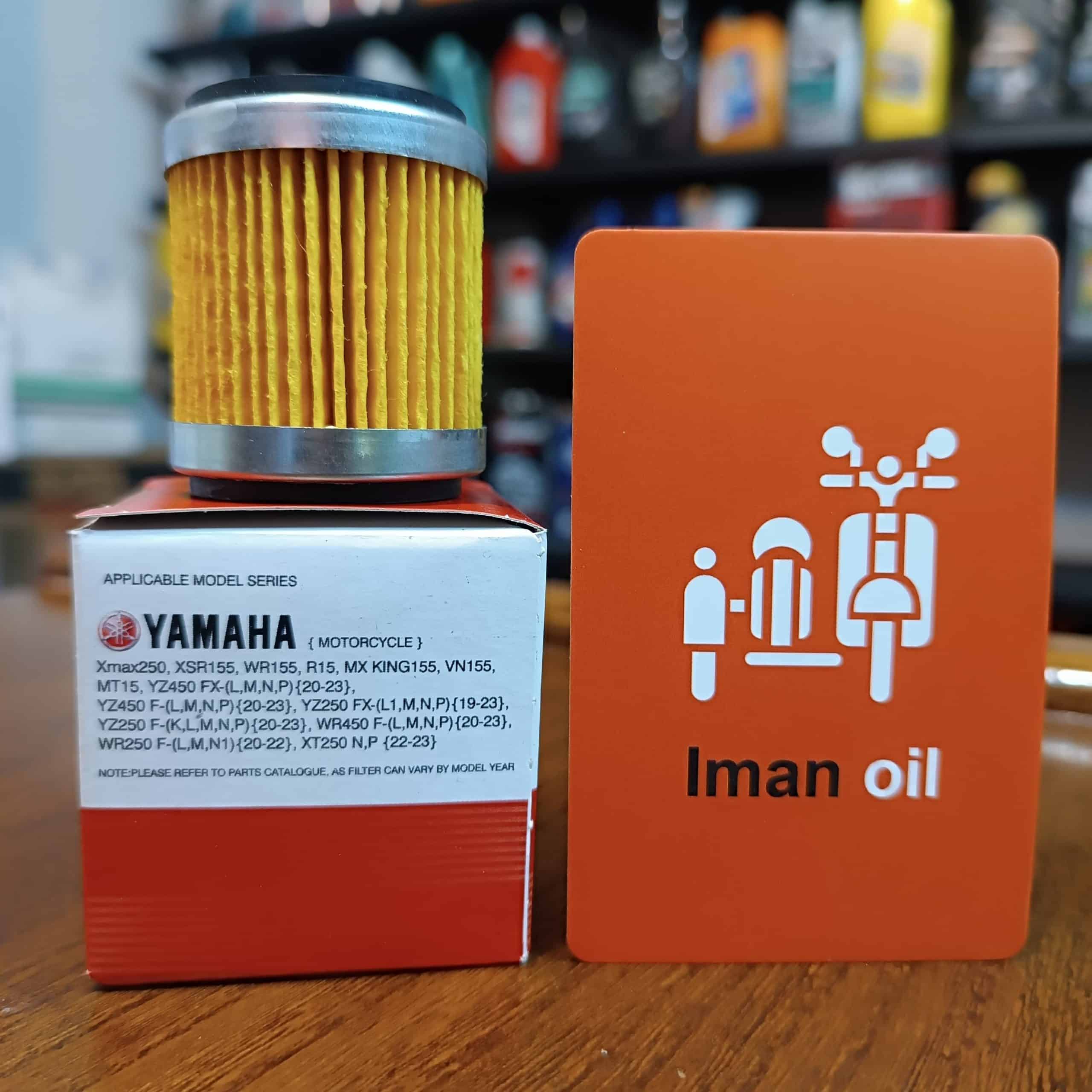 فیلترروغن یاماها میشو Yamaha MX King , MT15 , XSR155 , Xmax250 , WR155 , R15 , VN155 OIL FILTER پس کرایه
