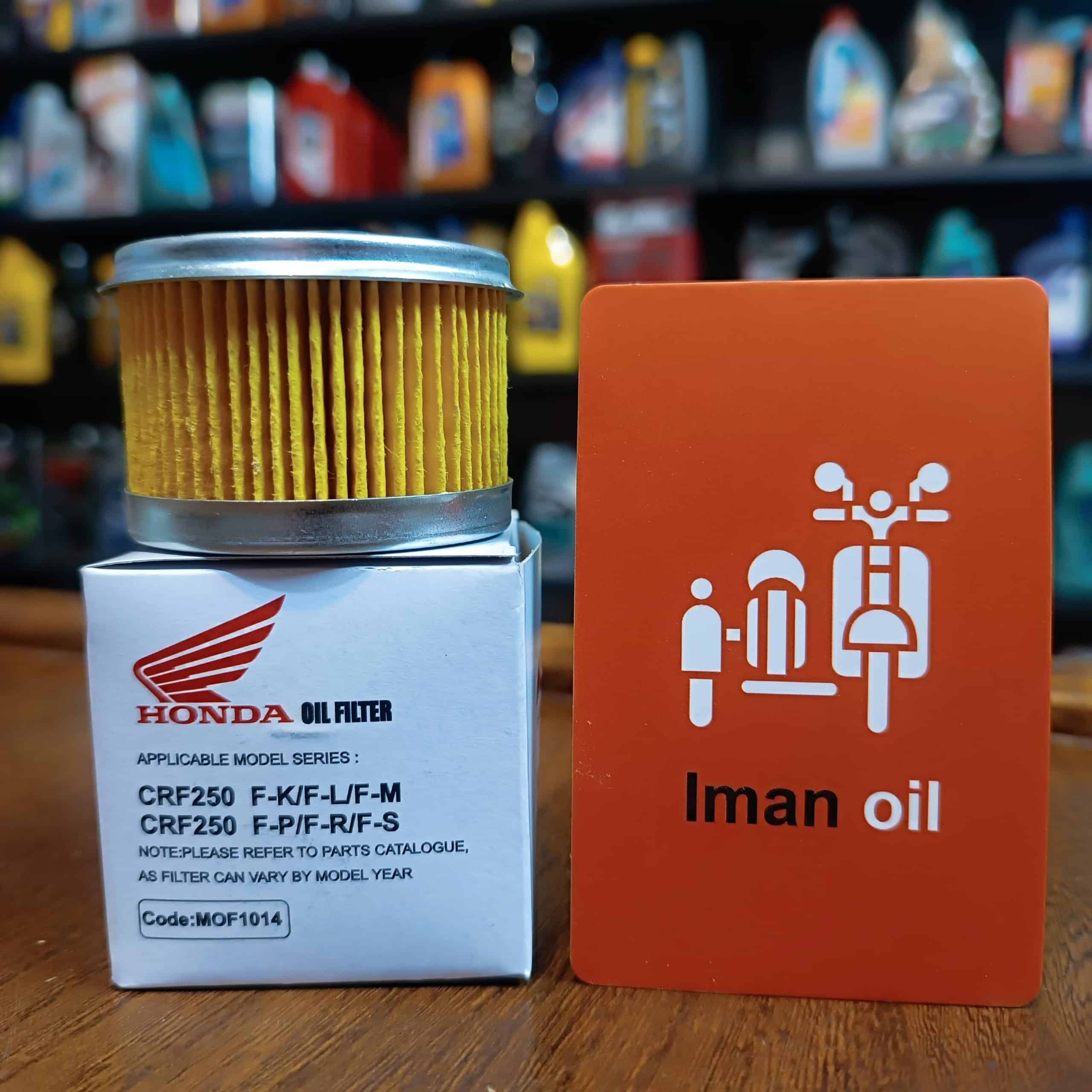 فیلترروغن هندا و کاوازاکی میشو Honda CRF 250-450 , XL250 , CB300 / Kawasaki 250 Ninja SL , Z250 SL OIL FILTER پس کرایه