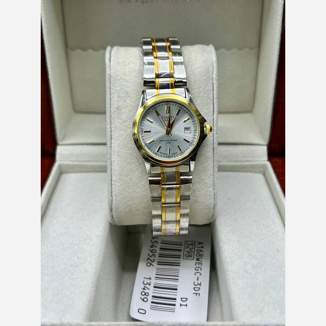 ساعت زنانه و دخترانه اولدمانی کاسیو کلاسیک CASIO رنگ ثابت ضدآب