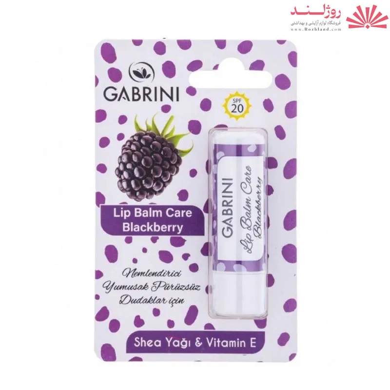بالم لب بلوبری گابرینی با SPF 20 حجم 4.5 گرم