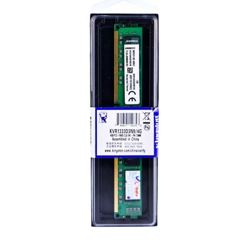 رم 4گیگابایت DDR3 مارک Kingston مدل KVR1333D3N9 4Gجدید