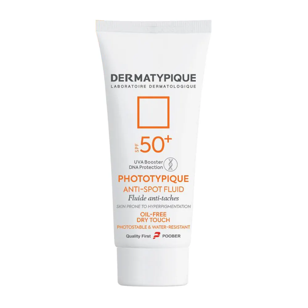 فلوئید ضد آفتاب روشن کننده spf50 فتوتیپیک درماتیپیک