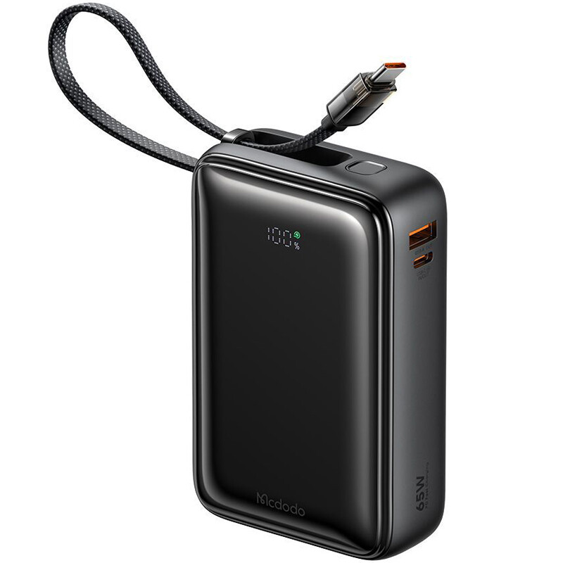 پاور بانک فست شارژ مک دودو MC-637 PD 65W ظرفیت 20000 میلی آمپر