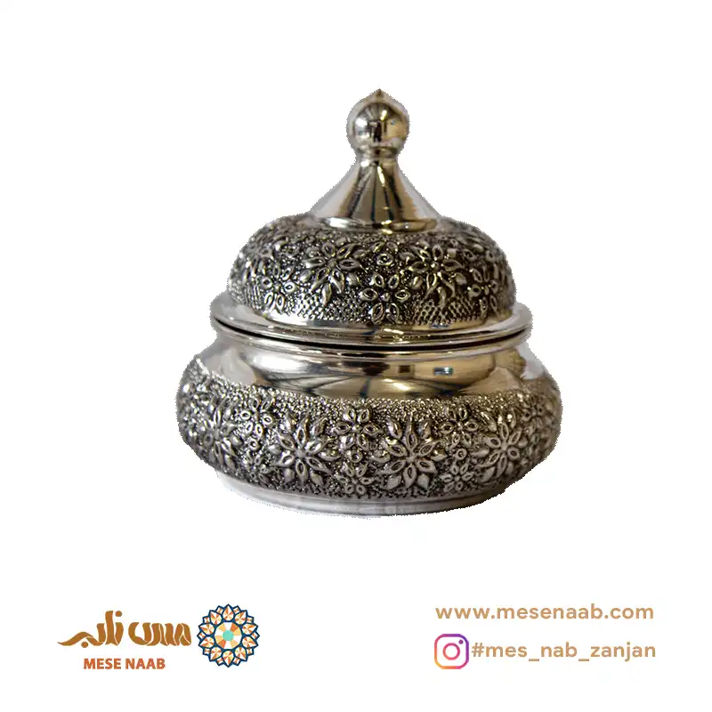 قندان رز شکمی بدون پایه کرومجدید