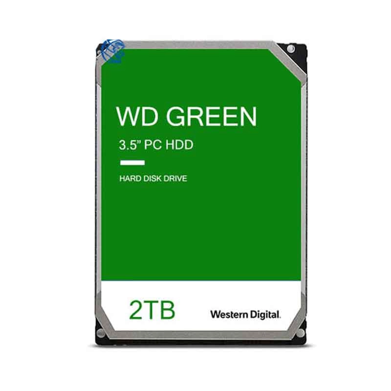هارد اینترنال وسترن دیجیتال سری سبز مدل WD20EURX ظرفیت 2 ترابایت