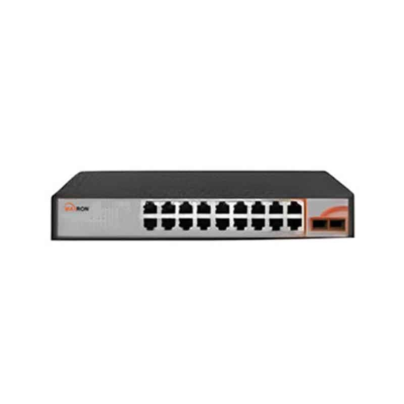 سوئیچ 16 پورت مکسرون مدل MSW-3216FP-2GL-250I