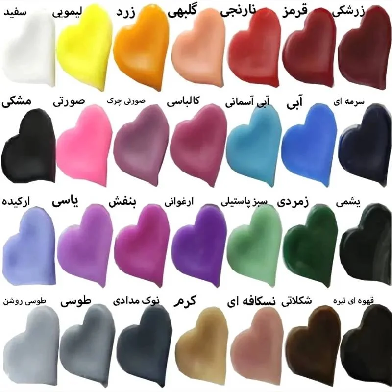 رنگ شمع مانا 25 گرم سرخابی