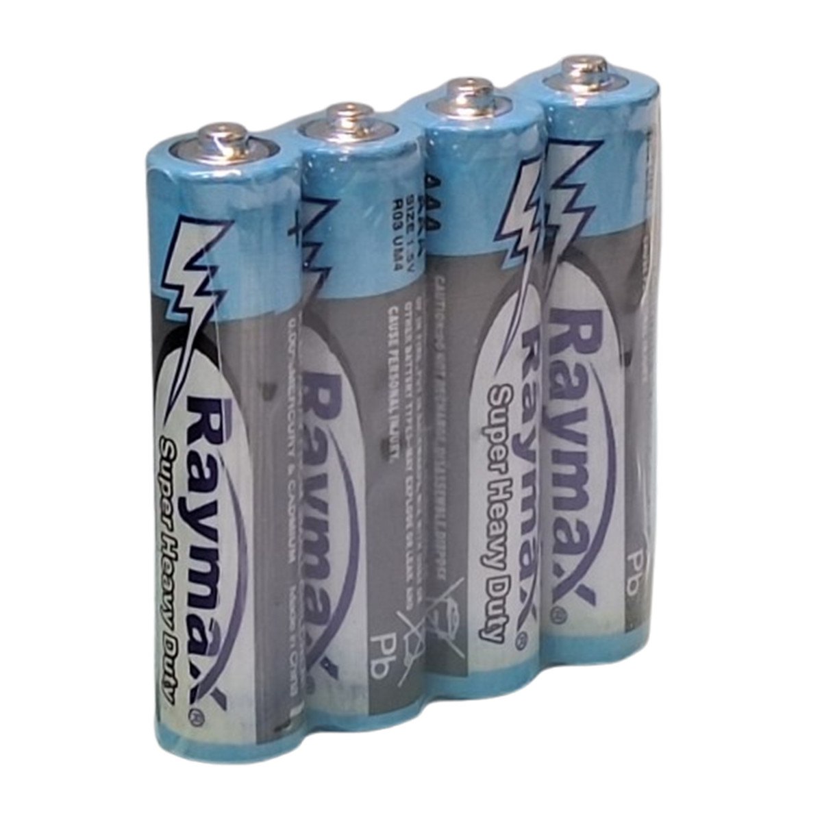 باتری نیم قلمی رایمکس مدل SUPER HEAVY DUTY-4PCS بسته 4 عددیجدید