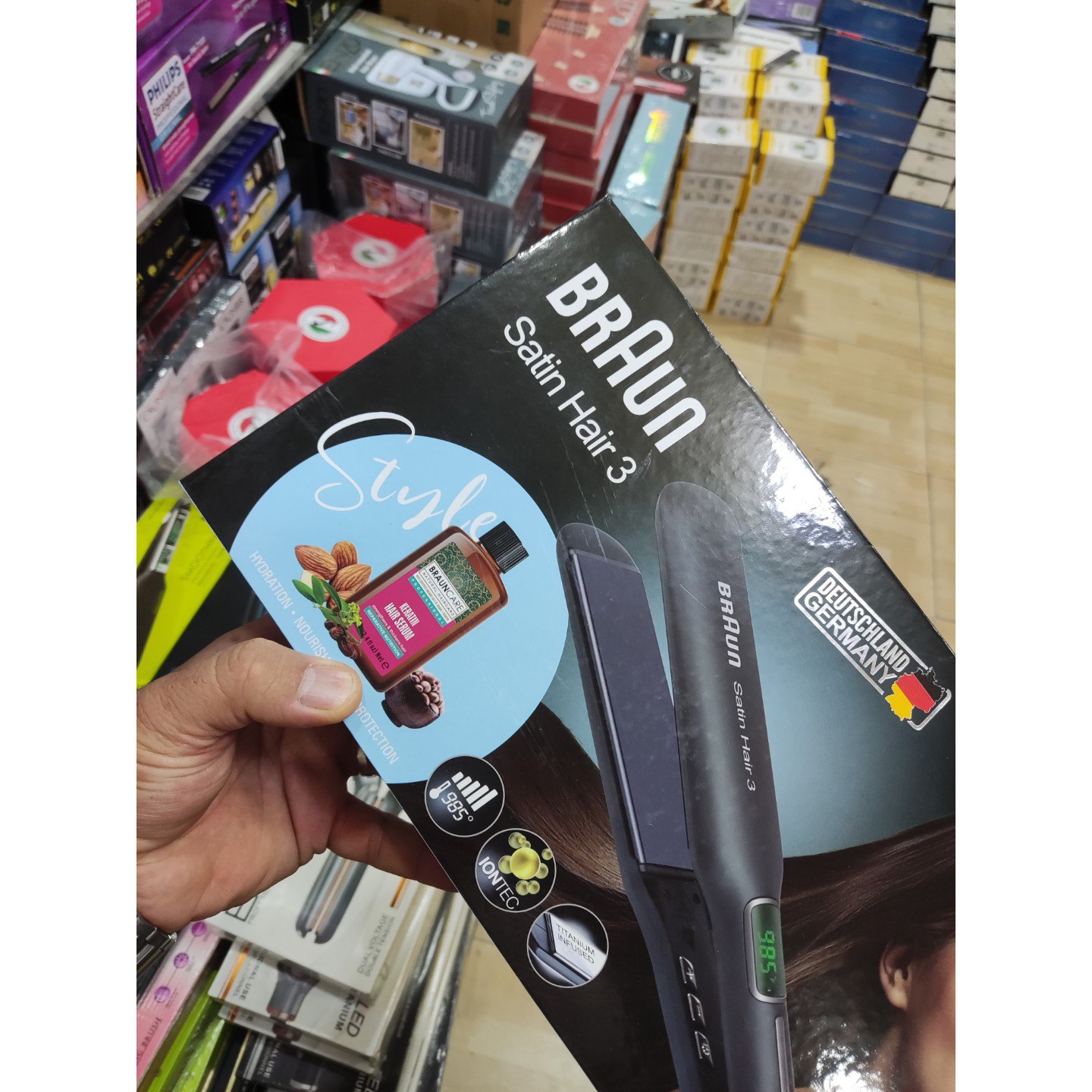 اتومو براون اورجینال المان BRAUN GERMANYsatin Hair3جدید