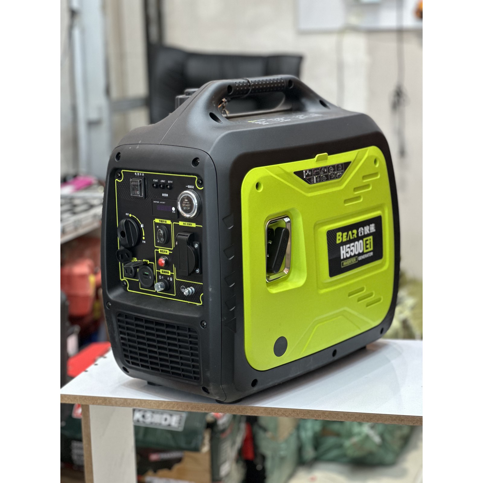 موتور برق 4500وات سایلنت مارک BEARمدل H5500EIجدید
