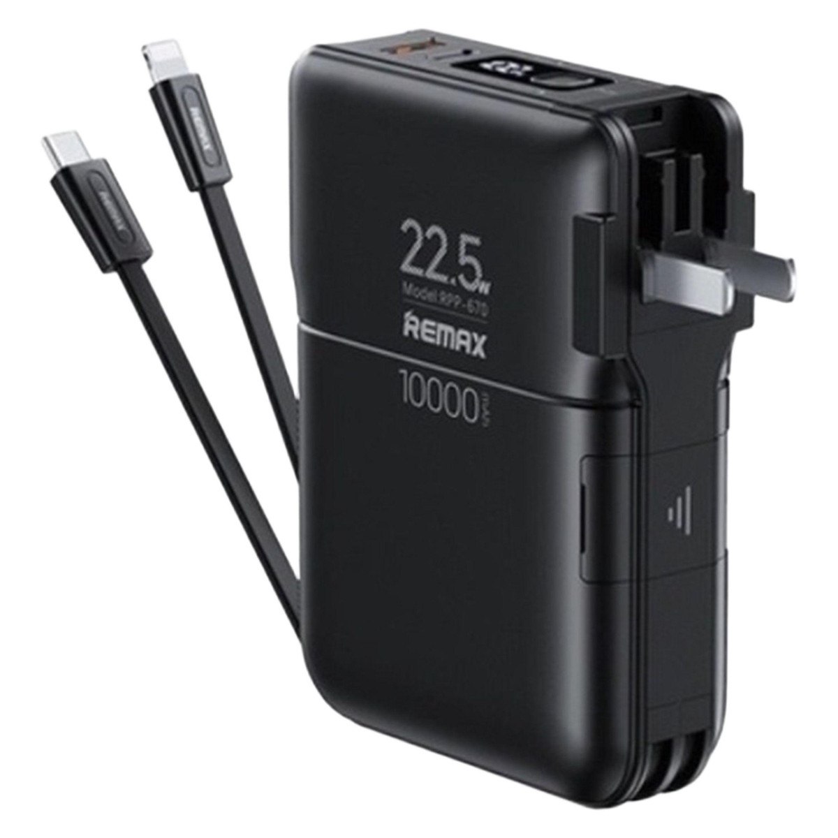 پاوربانک ریمکس مدل RPP-670-Multi compatible Chargers ظرفیت 10000 میلی آمپرساعتجدید