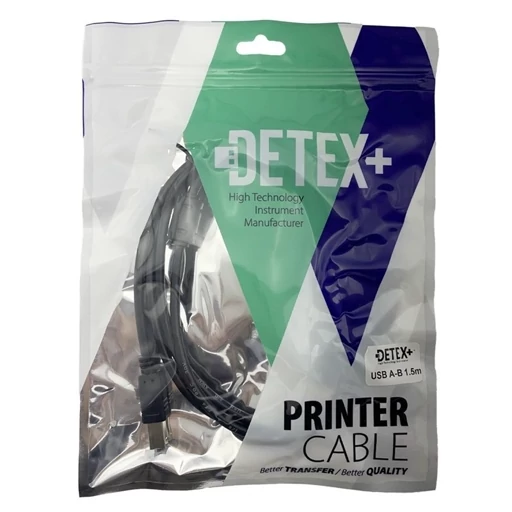 کابل پرینتر USB دیتکس (DETEX) | طول 1.5 متر
