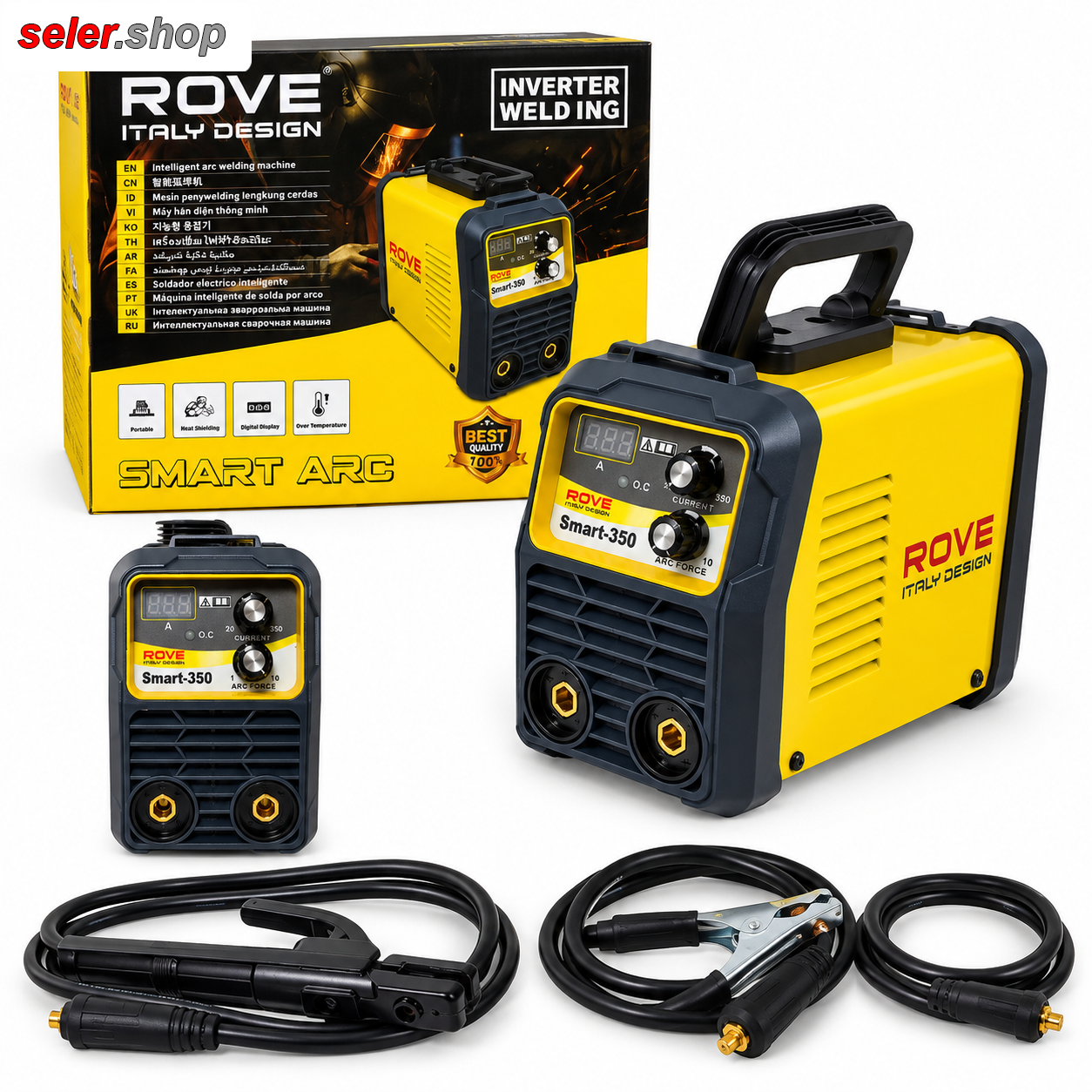 فروش ویژه اینورتر جوشکاری مینی دو ولوم ROVE 350