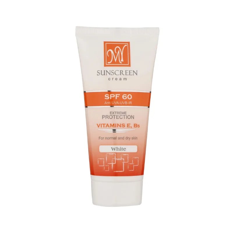 کرم ضد آفتاب بی رنگ مای مناسب پوست خشک SPF60 حجم 50 میل