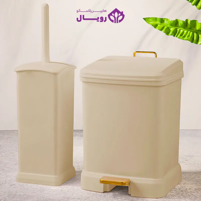 سطل و فرچه 4 گوش 4/5 لیتری وانیلی لیمون 192307